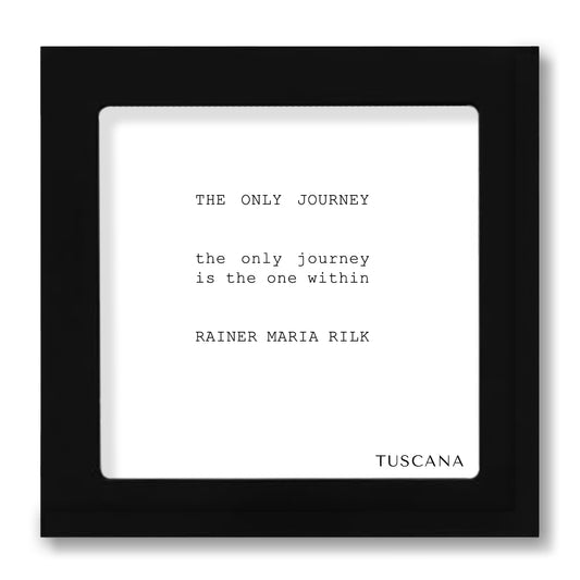 "THE ONLY JOURNEY" BY RAINER MARIA WILK